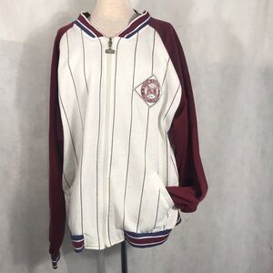 Vintage “Spalding” zip up sweatshirt/ jacket